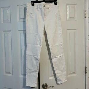 American Eagle Outfitters White Skinny Jeans